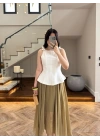 FİYONKLU BLUZ EKRU-5503