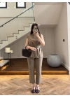 HAKİ OMUZ BURMALI TAKIM-9151