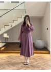 MÜRDÜM KUŞAKLI ELBİSE-3412