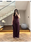MÜRDÜM YELEKLİ PİLELİ TAKIM -8391
