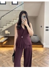 MÜRDÜM YELEKLİ PİLELİ TAKIM -8391