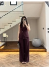 MÜRDÜM YELEKLİ PİLELİ TAKIM -8391