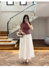 KİREMİT KISA KOL BLUZ -5500