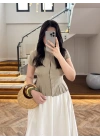 VİZON KISA KOL BLUZ -5500