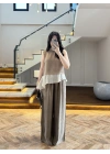 BRONZ GARNİLİ BLUZ PANTOLON TAKIM-51391