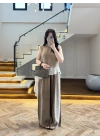 BRONZ GARNİLİ BLUZ PANTOLON TAKIM-51391
