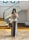 BRONZ GARNİLİ BLUZ PANTOLON TAKIM-51391