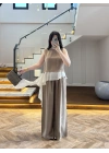 BRONZ GARNİLİ BLUZ PANTOLON TAKIM-51391