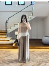 BRONZ GARNİLİ BLUZ PANTOLON TAKIM-51391