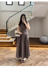 KAHVE HAKİM YAKA ETEK TAKIM-9020