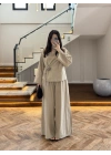 VİZON GÜL DETAY CROP TAKIM-9088