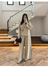 VİZON GÜL DETAY CROP TAKIM-9088