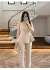 TAŞ VOLANLI YELEKLİ TAKIM-8906
