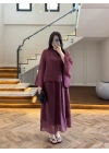 MÜRDÜM BLUZLU ELBİSE TAKIM-51361