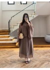 KAHVE BLUZLU ELBİSE TAKIM-51361