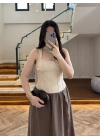 DANTELLİ ŞALLI BLUZ TAŞ