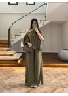 HAKİ ŞAL YAKA TAKIM -51363