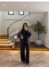 ACI KAHVE DİK YAKA CEKET TAKIM -9221