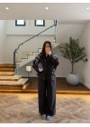 ACI KAHVE DİK YAKA CEKET TAKIM -9221