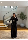 ACI KAHVE KADİFE 3 LÜ TAKIM-0097
