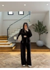 ACI KAHVE KADİFE 3 LÜ TAKIM-0097