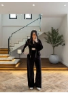 ACI KAHVE KADİFE 3 LÜ TAKIM-0097