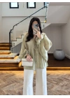 ADA ÇAYI DANTELLİ GÖMLEK -5108
