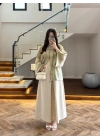 ADAÇAYI İP BAĞCIKLI GÖMLEK -5098