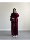 BASİC BORDO TRİKO TAKIM