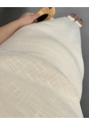 BEJ KETEN  ASİMETRİK BLUZLU ETEK TAKIM