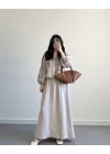BEJ NAKIŞLI ETEKLİ İKİLİ TAKIM