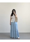 BOHO BEBE MAVİ UZUN ETEK