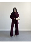 BORDO ASİMETRİK KESİM TRİKO TAKIM