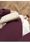 BORDO DİK YAKALI CEKET -26K1105