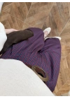 BORDO EKOSE KEMERLİ PANTOLON-51478