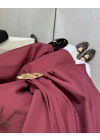 BORDO GOLD BROŞLU GÖMLEK