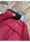 BORDO İP BAĞCIKLI GÖMLEK -5098