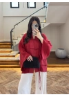 BORDO İP BAĞCIKLI GÖMLEK -5098