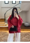 BORDO İP BAĞCIKLI GÖMLEK -5098