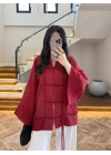 BORDO İP BAĞCIKLI GÖMLEK -5098