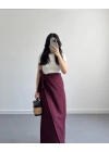 BORDO KETEN ANVELOP ETEK