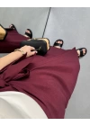 BORDO KETEN ANVELOP ETEK