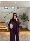 BORDO MODAL PELERİN SALAŞ TAKIM -27-601