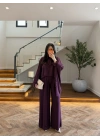 BORDO MODAL PELERİN SALAŞ TAKIM -27-601