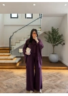 BORDO MODAL PELERİN SALAŞ TAKIM -27-601