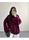 BORDO PİNTEREST KAZAK