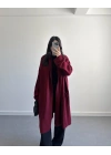 BORDO UZUN CEPLİ HIRKA