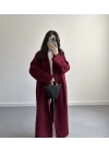 BORDO UZUN TRİKO HIRKA