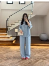 BUZ MAVİ TENCEL TAKIM -260926