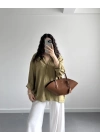 ÇAĞLA DÜŞÜK OMUZLU GÖMLEK